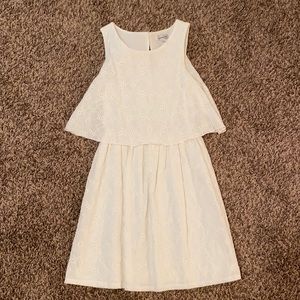 White dress, size XS, like new!